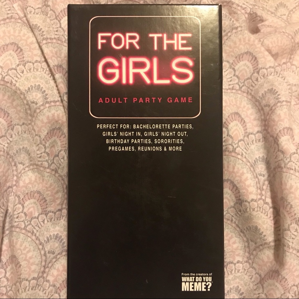 For The Girls party game